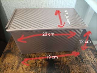 Molde para pan con tapa