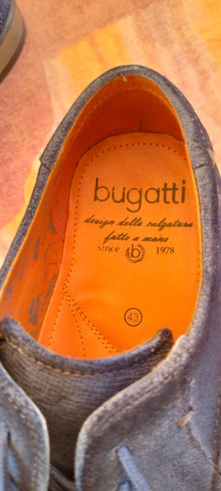 Scarpe uomo blu con lacci
