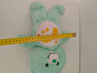 Peluche Osos Amorosos verde con arcoíris vintage