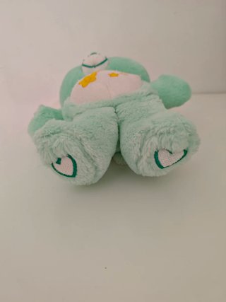 Peluche Osos Amorosos verde con arcoíris vintage