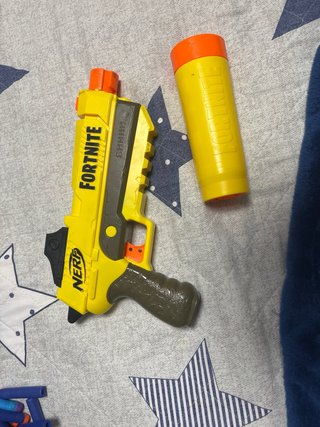 Lote 8 Pistolas Nerf con Accesorios y balas