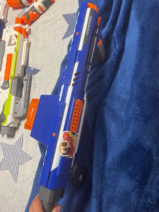 Lote 8 Pistolas Nerf con Accesorios y balas