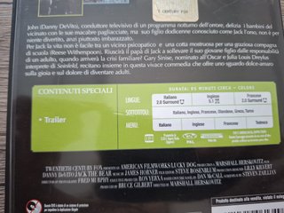 DVD film "Un eroe piccolo piccolo" (Jack the Bear)