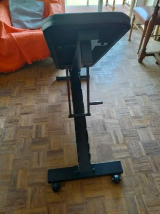 Banco de musculación Crivit ajustable