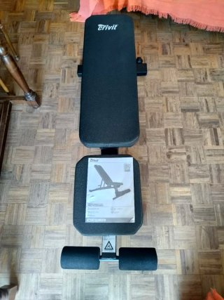 Banco de musculación Crivit ajustable