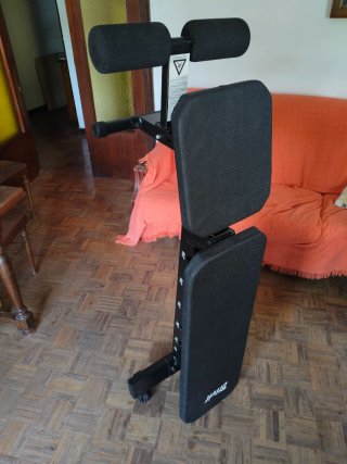Banco de musculación Crivit ajustable