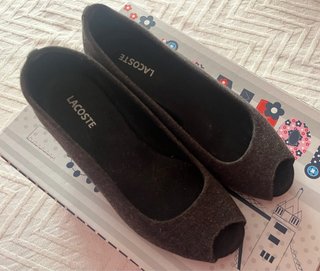 Zapatos Lacoste Peep Toe Mujer