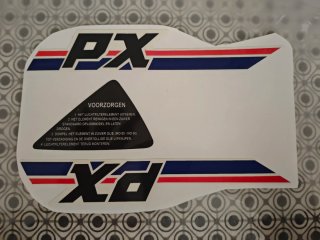 Pegatinas Chasis Honda PX 50 Originales