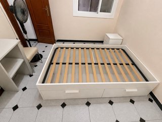 Estructura Cama Matrimonio + 2 mesitas