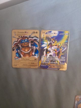 Cartas Pokémon Metálicas Varias