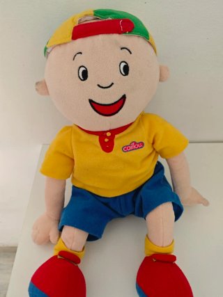 Peluche Caillou vintage sonido Muñeco infantil