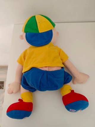 Peluche Caillou vintage sonido Muñeco infantil