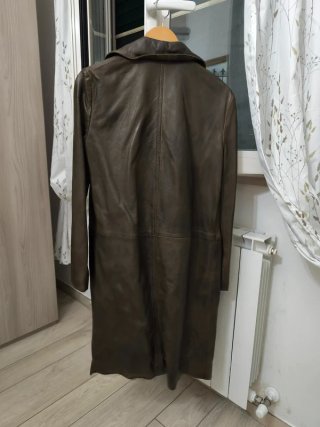 Giacca lunga Zara marrone