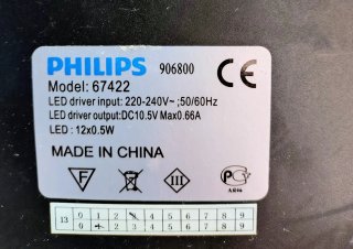 Lámpara Escritorio Philips LED Articulada