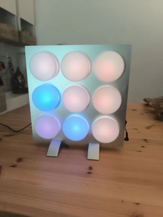 Cuadro LED 3x3