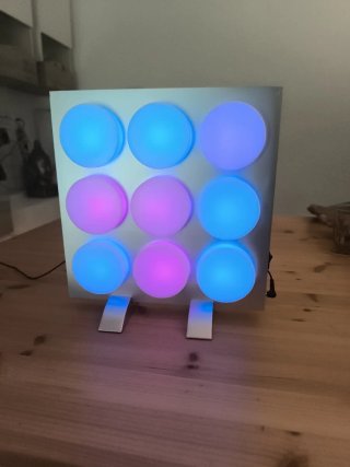 Cuadro LED 3x3