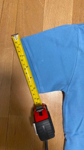 Polo azul claro Talla 11-12 años