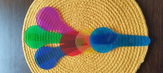 Paletas de cores translúcidas