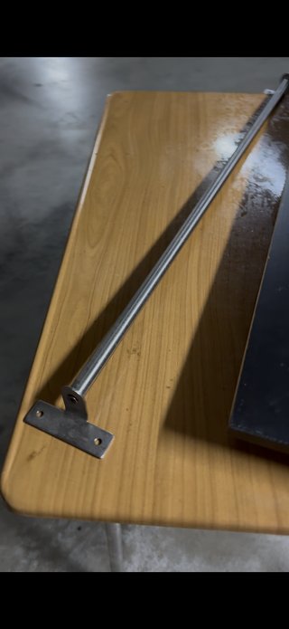 Estantería Ikea y Barra Aluminio