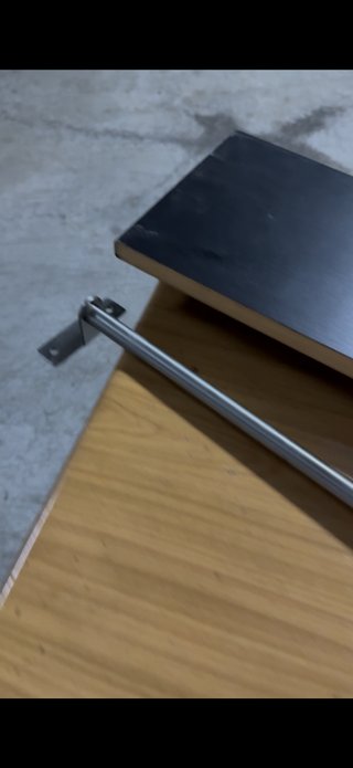 Estantería Ikea y Barra Aluminio