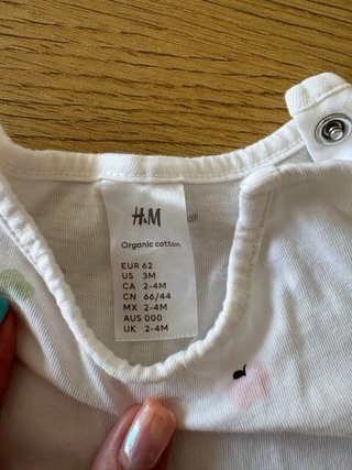 Ropa de bebé: Conjunto H&M bebé talla 62