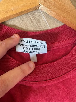 Camiseta Athletic Club Vintage Roja