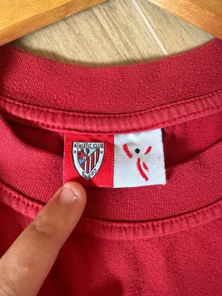 Camiseta Athletic Club Vintage Roja