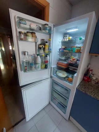 Nevera Congelador Candy Blanca