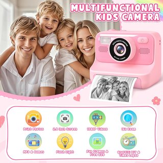 SIN ABRIR Cámara Fotos Infantil Instantánea 1080P