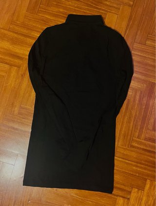ASOS DESIGN Polo Manga Larga Slim Negro