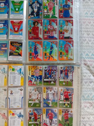 Colección Megacracks y Adrenalyn varios años