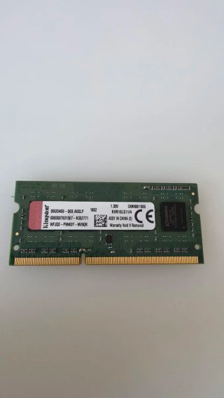 Memoria RAM Kingston 4GB DDR3 1600MHz