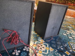 Altavoces Phillips Negros