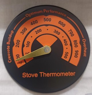 2 Ventiladores Chimenea + 2 Termómetros