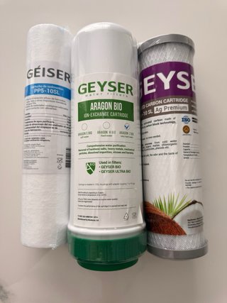 Sistema filtración agua Geyser Standard con más