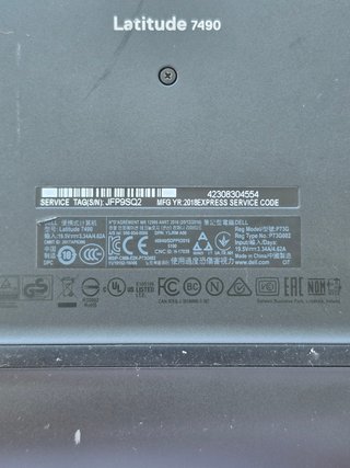 Portátil Dell Latitude 7490 i5