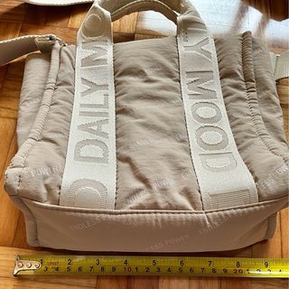Bolso Zara Beige y Blanco