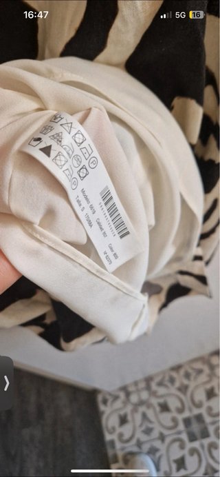 Vestido Massimo Dutti Talla S. Lino