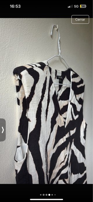 Vestido Massimo Dutti Talla S. Lino