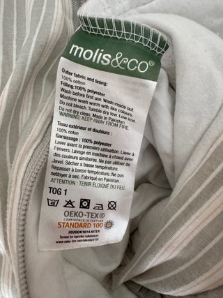 Saco de dormir Molis&Co rayas