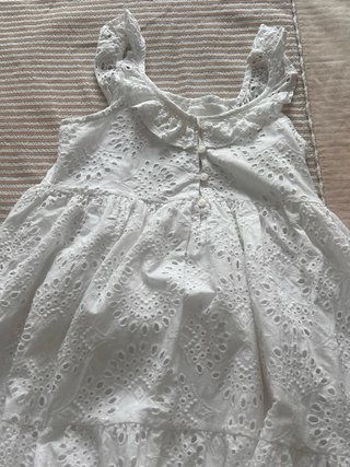 Vestido blanco niña Sfera 11/12 años