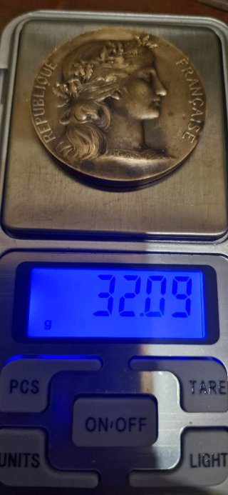 Medalla Antigua Ligue Maritime Française