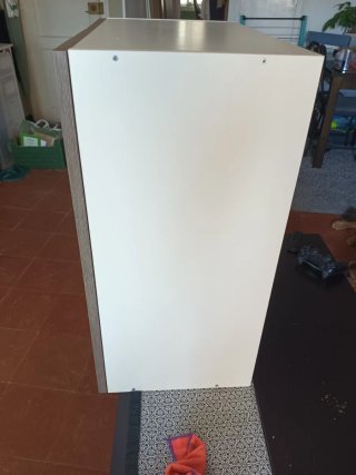 Armarios de cocina madera beige y marrón
