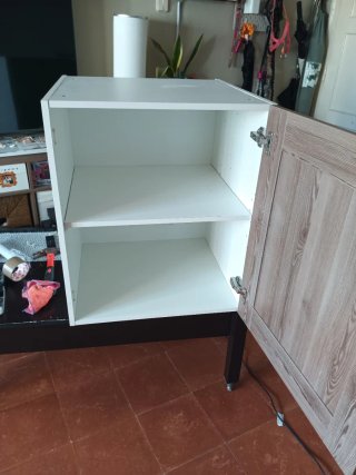 Armarios de cocina madera beige y marrón