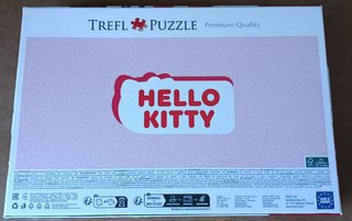 Puzzle Trefl 1.000 piezas Hello Kitty, completo.