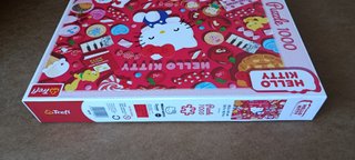 Puzzle Trefl 1.000 piezas Hello Kitty, completo.