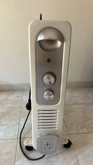 Radiador Eléctrico Bajo Consumo Blanco