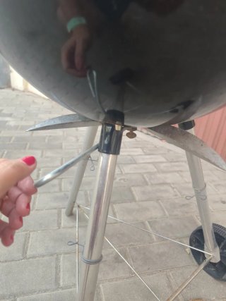 Barbacoa Weber Portátil Negra