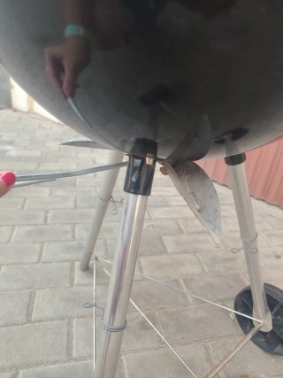 Barbacoa Weber Portátil Negra