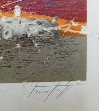 Serigrafia ritoccata a pennello, Tiratura limitata